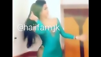 Arabic Transsexual Beauty Hiffa'S Sensual Encounter