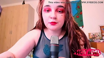 Watch A Sexy Redhead Teen Enjoy Chips And Show Off Her Skills In This Asmr Video