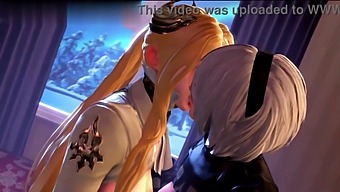 Slim Teen Gets Double Penetrated In Hot 3d Action