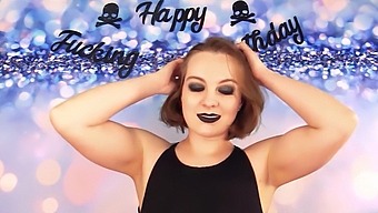 30 Minutes Of Intense Stroking Leading To A Cum Birthday Celebration