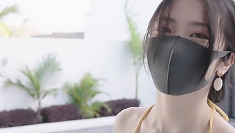 Sensual Pov Handjob With A Beautiful Babe In Paradise
