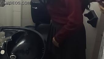 Hidden Camera Captures Intimate Moment In College Dorm Bathroom