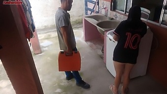 Wife'S Secret Encounter With Repairman While Husband Away